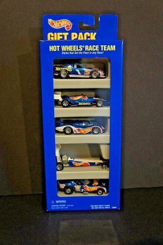 Hot Wheels Race Team 5 - Car Gift Pack 13506,  1995