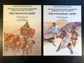 The Seleucid And Ptolemaic Reformed Armies,  Sekunda,  Volumes 1 & 2,  Montvert