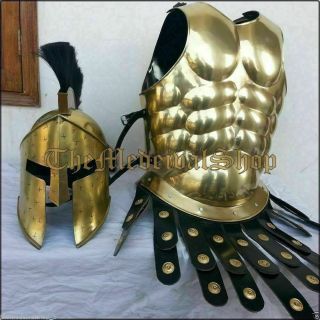 Greek Corinthian Helmet Medieval Roman Helmet Ancient Armor Helm