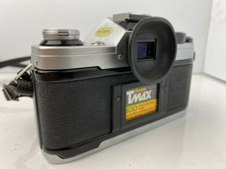 Canon AE - 1 Program 35mm SLR film vintage Camera with Sigma 28mm f/2.  8 Lens 3