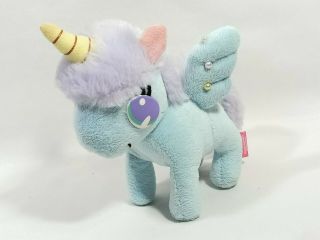 Sanrio Jewelpet Opal Periwinkle Winged Unicorn Sweetspet Plush Sega Toy Japan 6 "