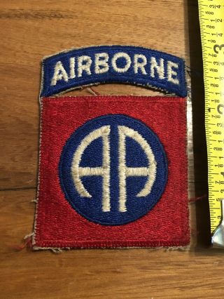 Wwii Era Us Army Airborne Infantry Corps Patch S5