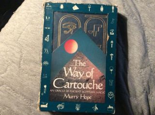 The Way Of Cartouche:book & Cards - Oracle Of Ancient Egyptian Magic,  Murry Hope,
