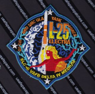 Nrol - 25 - Electra Delta Iv M,  Vafb Ula Usaf Nro Satellite Launch Patch