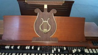 Vintage Organ Light / Lamp Fits B3 C3 Hammond Organ & Piano Music Rack / Stand