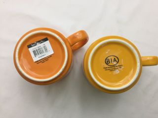 Peet ' s Coffee Mug Set of 2 California and Los Angeles Ceramic 16 oz 3