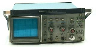 Vintage Tektronix 2215 Analog 60 Mhz Oscilloscope (no Power Parts)
