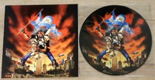 Iron Maiden The Clansman In Buenos Aires Picture Disc Vinyl