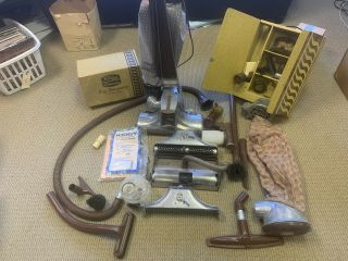 Vintage Kirby Classic Model 1970 Vacuum Cleaner With All Accessories And Attach