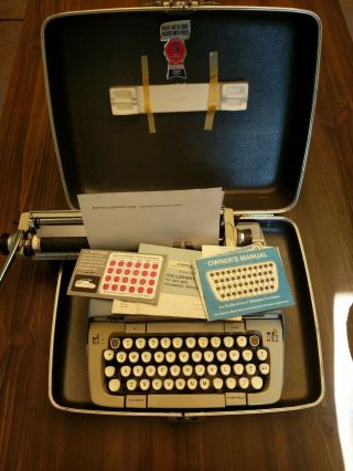 Smith Corona Classic 12 Scm Typewriter Key Keys Work