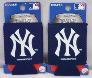 York Yankees Can Koozie Set Of 2 Insulated Can Coolers Ss12