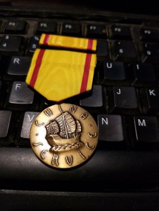 China Service Medal,  Ribbon - - See Store Ww2 Medal - - Combine Save $$