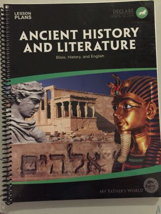 My Father ' s World (MFW) : Ancient History and Literature,  9th Grade set 2