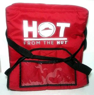 Pizza Hut Delivery Bag Insulated Fits Several Large Pizzas Many Med