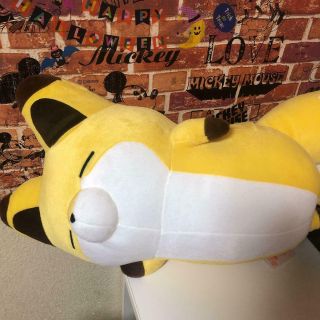 Banprest Raccoon And Fox Tanuki To Kitsune Big Stuffed Toy Fox Cute 40cm