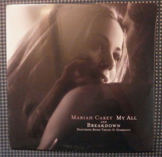 Rare Still Mariah Carey My All Breakdown 1998 12 " Vinyl Record Lp