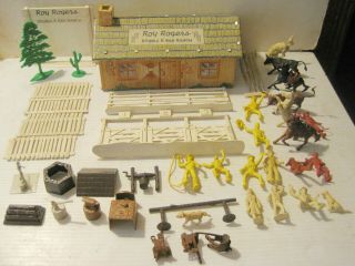 Marx Roy Rogers Rodeo Ranch Playset Partial