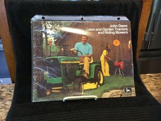 1973 John Deere Lawn & Garden Tractors Sales Brochure - Vg - A - 50 - 72 - 11
