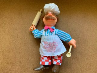 The Muppets The Swedish Chef Stuffed Plush & Rubber Doll