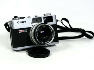 Vintage Canon Canonet Ql17 Giii 35mm Rangefinder Camera