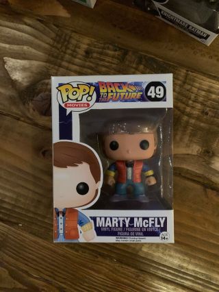 Funko Pop Movies Marty Mcfly 49 - Back To The Future