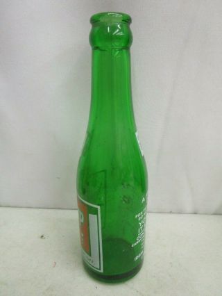 Vintage ACL 7 - UP Soda/Pop Glass Bottle 7 oz.  CELEBRATION GIRL (Lincoln,  Ne) 3