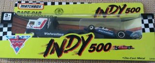 Matchbox - Indy 500 - Valvoline Race Car Transporter -