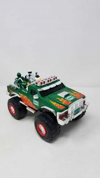 Hess Gasoline Toy Monster Truck With Motorcycles 2007 Collectible Lights Sounds