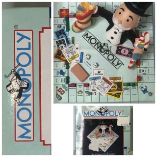 Enesco Monopoly Christmas Ornament Take A Chance On The Holidays 1992