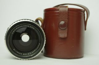 Carl Zeiss Jena Ddr Zebra Flektogon 2,  8/35 №9345118 Vintage Lens