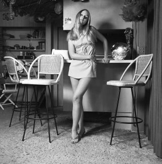 1960s Ron Vogel Negative,  Sexy Blonde Pin - Up Girl,  Legs,  Cheesecake T250806