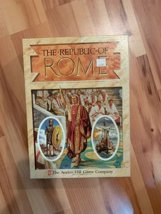 Avalon Hill Ancients Republic Of Rome (sr3)