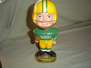 Vintage 1968 Green Bay Packer Bobble Head (real Face) Owner