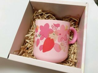 2018 Starbucks Japan Sakura Pink Stainless Mug 355ml With Gift Box
