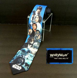 Vintage Star Wars Tie 1994 Wallywear Made In The Usa Characters