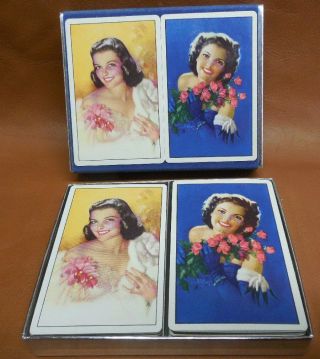 Zoe Mozert Pin - Up Double Deck Boxed Complete Playing Cards Set