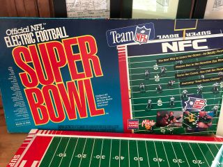 NIB Vintage 1990’s NFL Tudor Electric Football Bowl Game Complete 2