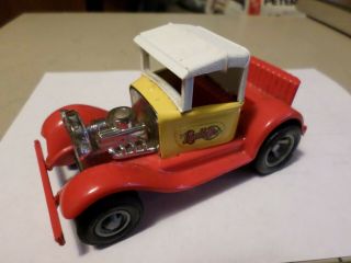Vintage Tonka Mini Red & Yellow Model T Rumble Bee Truck 1970s Metal & Plastic