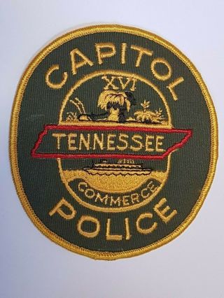 Old Tennessee Capitol Police Patch Tn