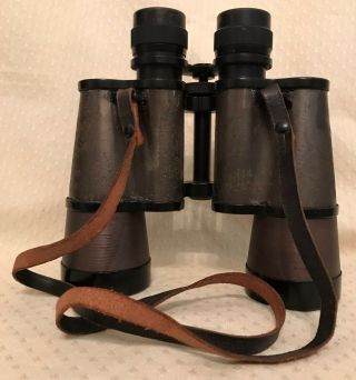 Vintage Field Glasses Binoculars E Leitz Wetzlar 547937 Marseptit 7 X 50 Germany