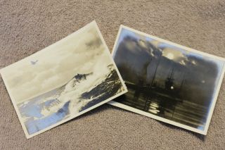 Two Scarce Ww2 Photographs Of Japanese Navy Submarines