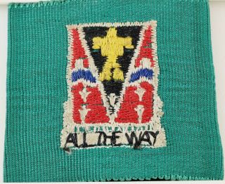 509th Infantry Regiment (abn) Crest Di/dui Embroidered On Cloth