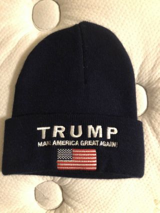 Donald Trump Official 2016 Campaign Stocking Hat Cap Maga