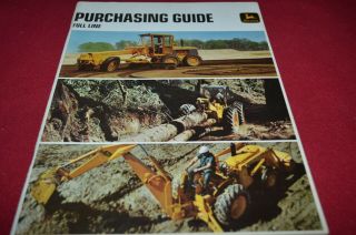 John Deere Industrial Buyers Guide For 1970 Dealer 