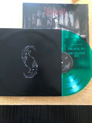 . 5: The Gray Chapter [lp] [pa] By Slipknot (green Vinyl,  Roadrunner)