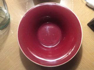 Chinese Sang De Boeuf Oxblood Glazed Bowl