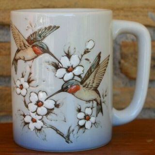 Vintage Otagiri Mug Hummingbird Japan Coffee Cup Mug