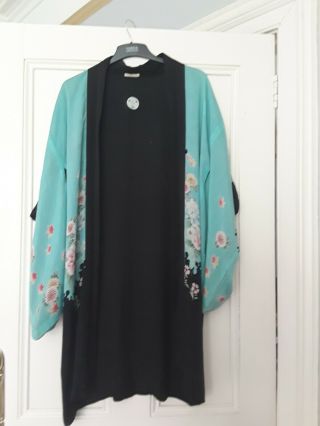 Vintage Silk Kimono Jacket