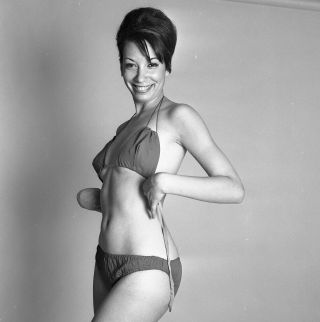 1960s Herb Freese Negative,  Sexy Pin - Up Girl In Bikini,  Cheesecake,  T435793