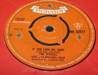 The Beatles UK Polydor 45 Aint she sweet.  Hear 3